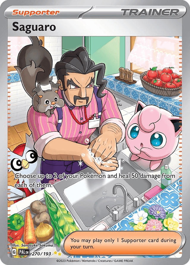 Carta Saguaro 270/193 do set Paldea Evolved — Pokémon TCG | Bynx