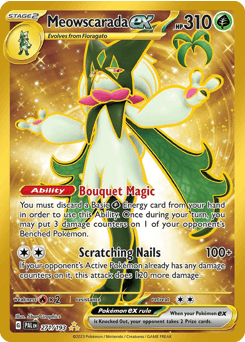 Meowscarada ex 271 — Paldea Evolved