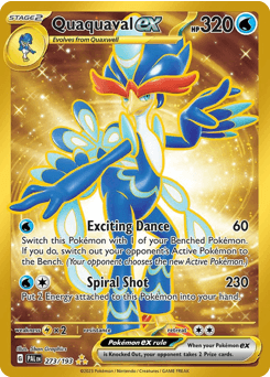 Quaquaval ex 273 — Paldea Evolved