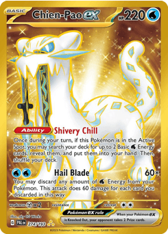 Chien-Pao ex 274 — Paldea Evolved