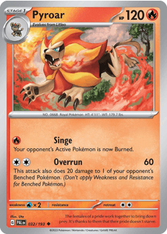 Pyroar 32 — Paldea Evolved