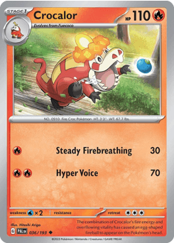 Crocalor 36 — Paldea Evolved