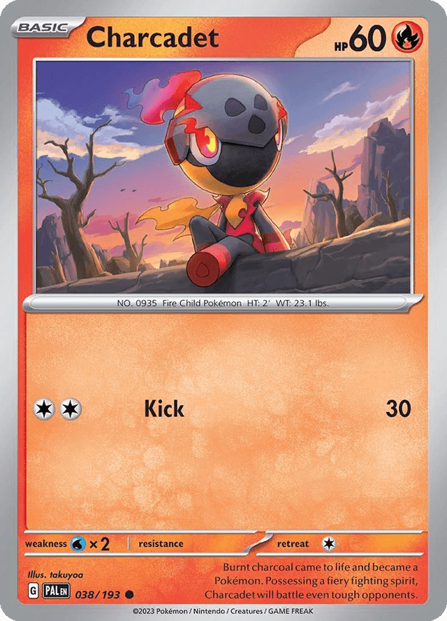 Carta Charcadet 38/193 do set Paldea Evolved — Pokémon TCG | Bynx