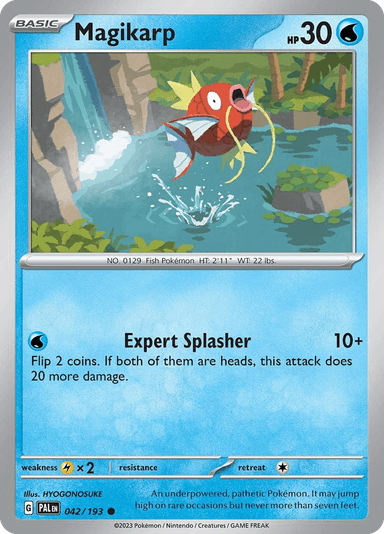 Carta Magikarp 42/193 do set Paldea Evolved — Pokémon TCG | Bynx