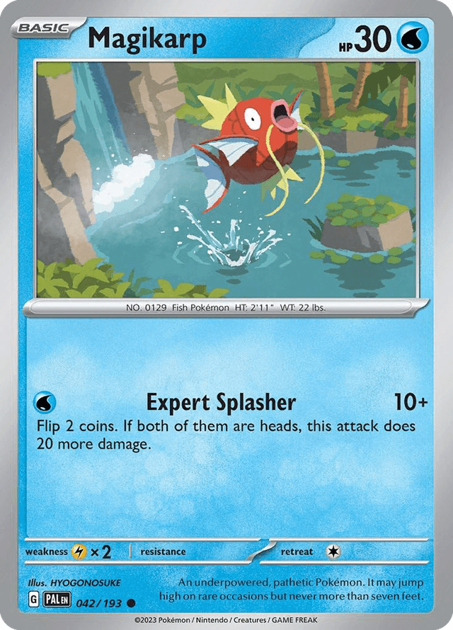 Carta Magikarp 42/193 do set Paldea Evolved — Pokémon TCG | Bynx