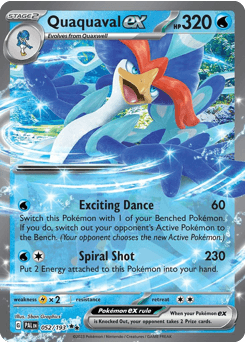 Quaquaval ex 52 — Paldea Evolved
