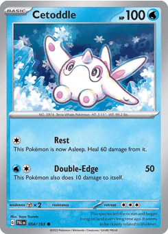 Cetoddle 54 — Paldea Evolved