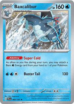 Baxcalibur 60 — Paldea Evolved