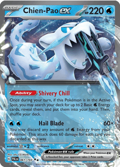 Chien-Pao ex 61 — Paldea Evolved