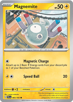 Magnemite 65 — Paldea Evolved