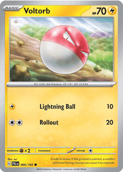 Voltorb 66 — Paldea Evolved