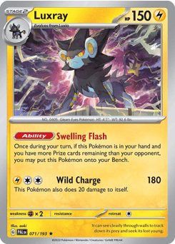 Luxray 71 — Paldea Evolved