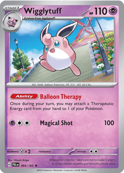 Wigglytuff 84 — Paldea Evolved