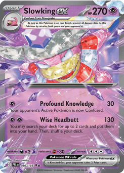 Slowking ex 86 — Paldea Evolved