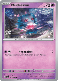 Misdreavus 87 — Paldea Evolved