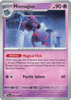 Mismagius 88 — Paldea Evolved