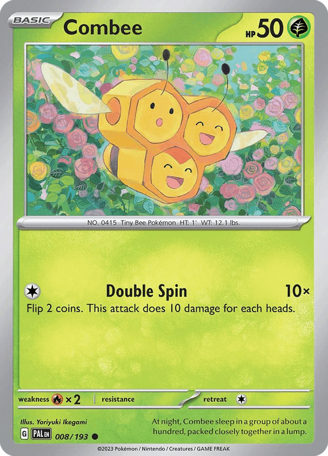 Carta Combee 8/193 do set Paldea Evolved — Pokémon TCG | Bynx