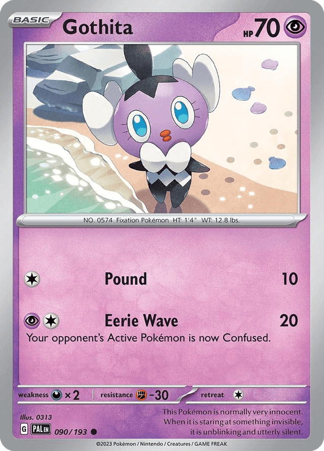 Carta Gothita 90/193 do set Paldea Evolved — Pokémon TCG | Bynx