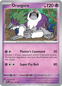 Oranguru 94 — Paldea Evolved