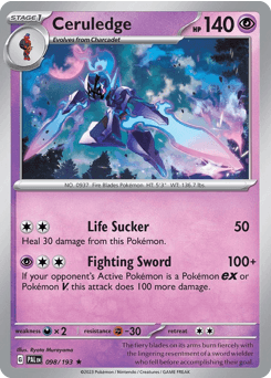 Ceruledge 98 — Paldea Evolved