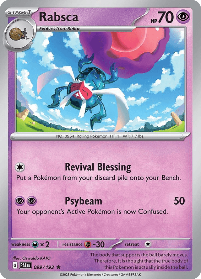 Carta Rabsca 99/193 do set Paldea Evolved — Pokémon TCG | Bynx