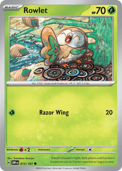 Rowlet 13 — Obsidian Flames