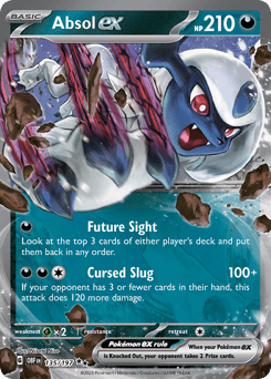 Absol ex 135/197 — Obsidian Flames