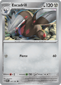 Excadrill 147 — Obsidian Flames