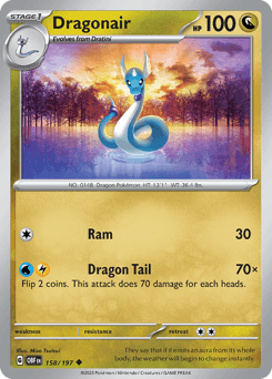 Dragonair 158 — Obsidian Flames