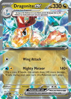 Dragonite ex 159 — Obsidian Flames