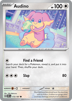 Audino 173 — Obsidian Flames
