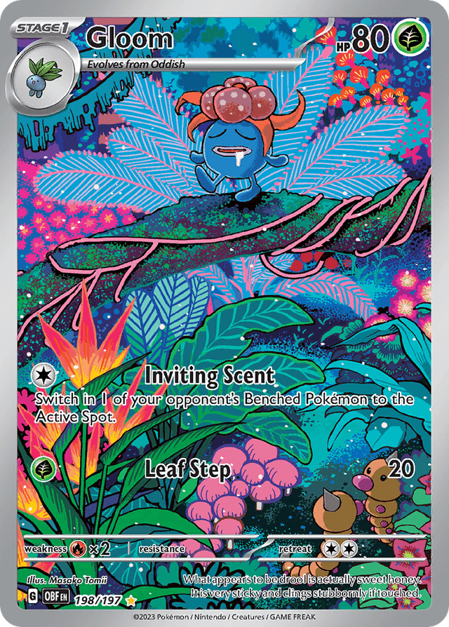 Carta Gloom 198/197 do set Obsidian Flames — Pokémon TCG | Bynx