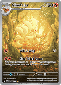 Ninetales 199 — Obsidian Flames