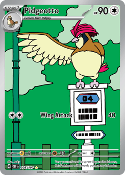 Pidgeotto 208 — Obsidian Flames
