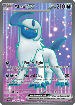 Absol ex 214/197 — Obsidian Flames
