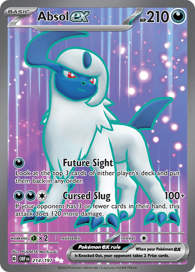 Carta Absol ex 214/197 do set Obsidian Flames — Pokémon TCG | Bynx