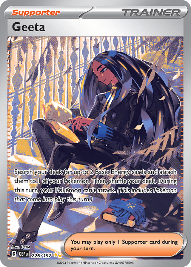 Carta Geeta 226/197 do set Obsidian Flames — Pokémon TCG | Bynx