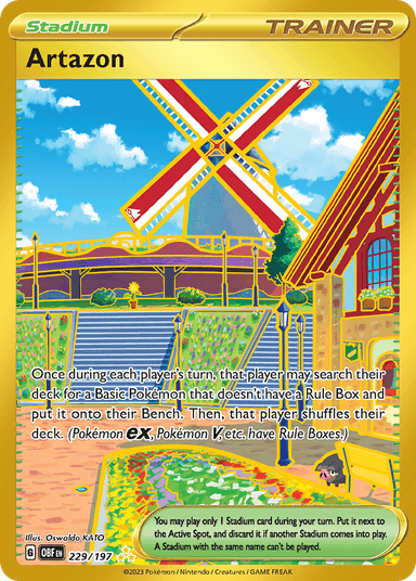 Carta Artazon 229/197 do set Obsidian Flames — Pokémon TCG | Bynx