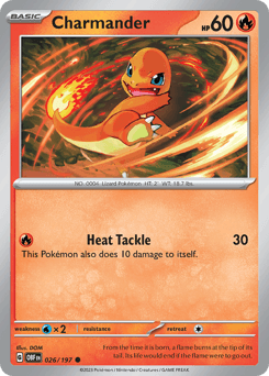 Charmander 26 — Obsidian Flames