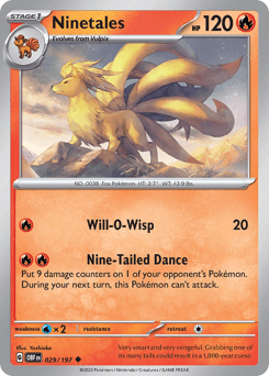 Ninetales 29 — Obsidian Flames