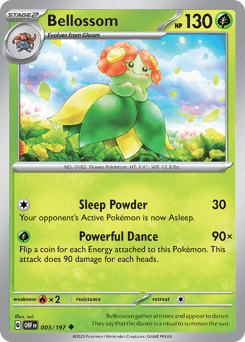 Bellossom 3 — Obsidian Flames