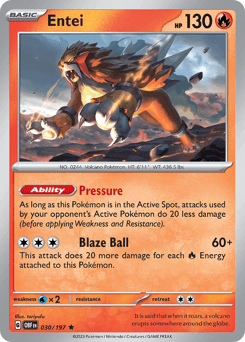 Entei 30 — Obsidian Flames