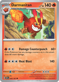 Darmanitan 35 — Obsidian Flames