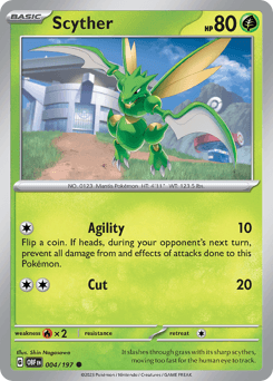 Scyther 4 — Obsidian Flames