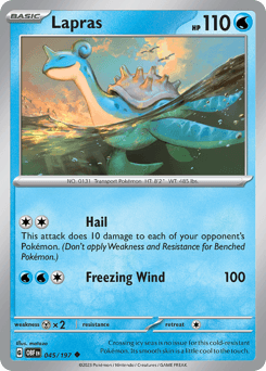 Lapras 45 — Obsidian Flames