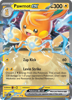 Pawmot ex 73 — Obsidian Flames