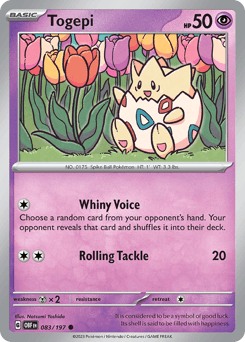 Togepi 83 — Obsidian Flames