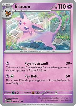 Espeon 86 — Obsidian Flames
