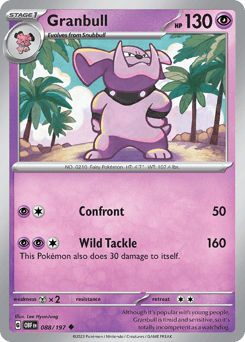 Granbull 88 — Obsidian Flames