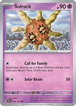 Solrock 93 — Obsidian Flames